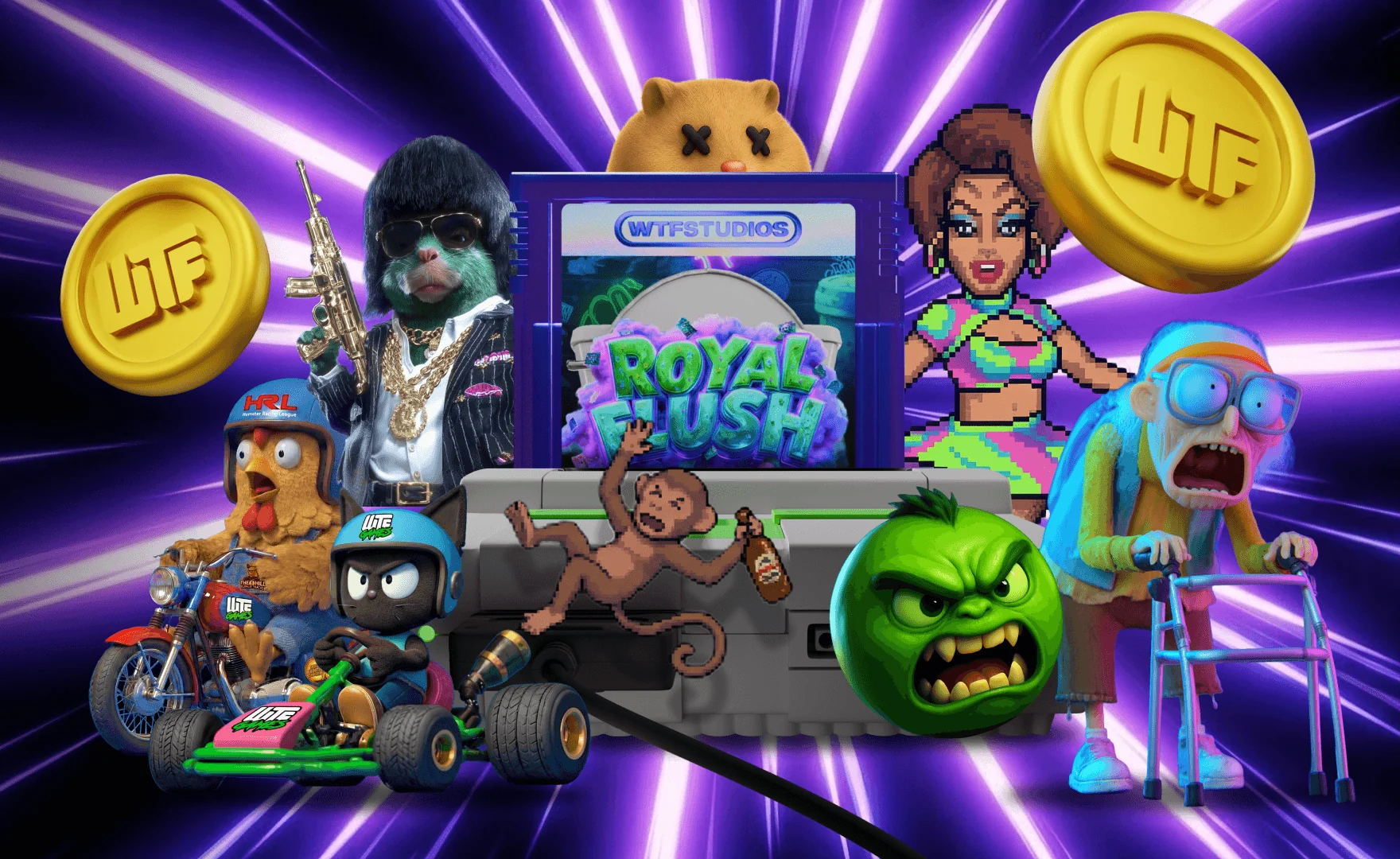 WTF Studios: Ridiculous ideas. Fully realised worlds.