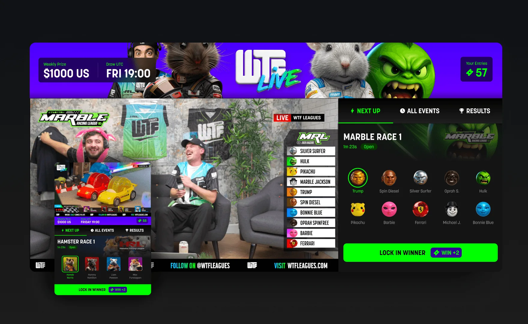 WTF Games Universe project visual